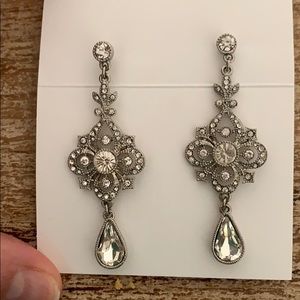 Charming Charlie’s Silver Dangle Earrings